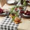 DII® 108" Heavyweight Check Fringed Table Runner